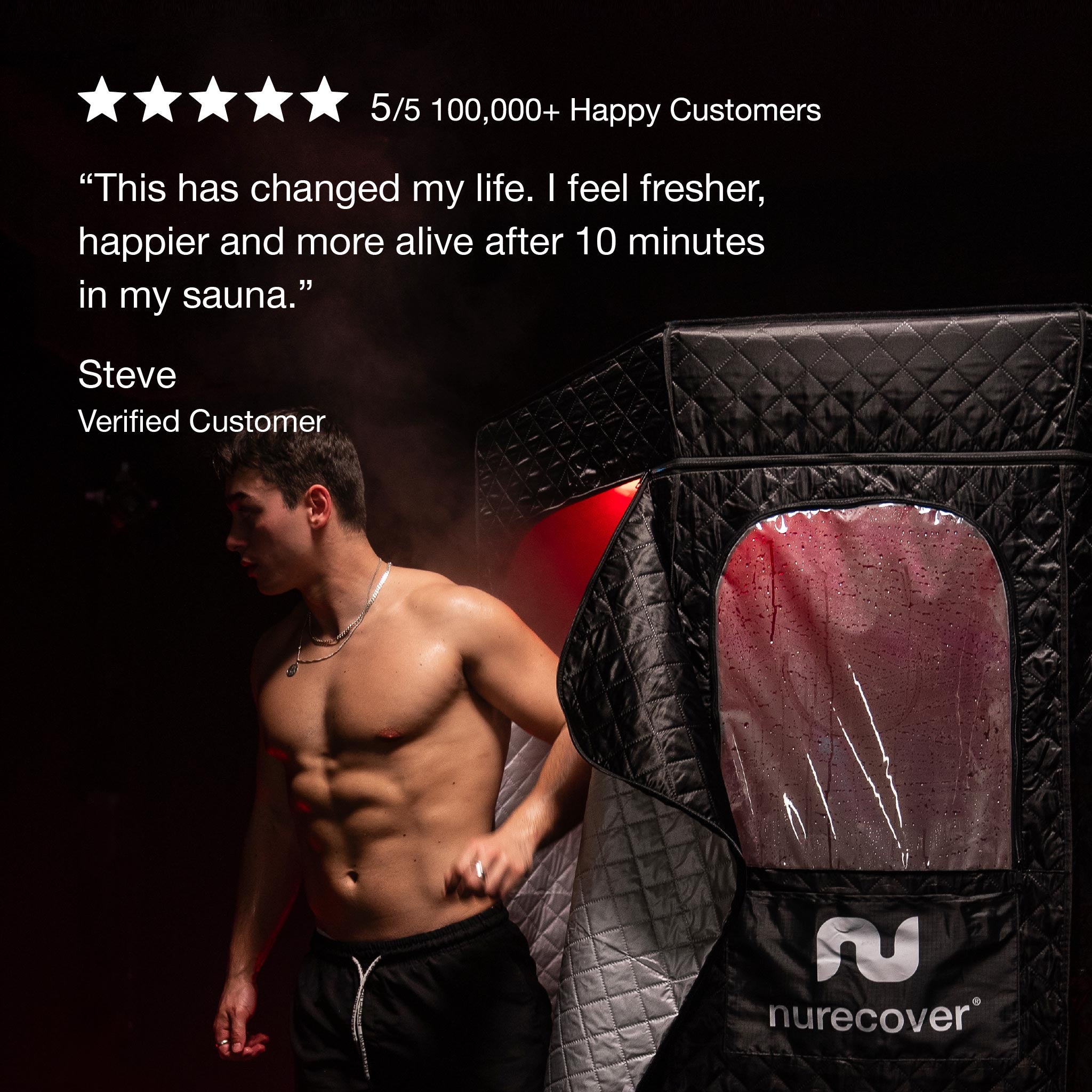 nurecover Tropic® Home Sauna