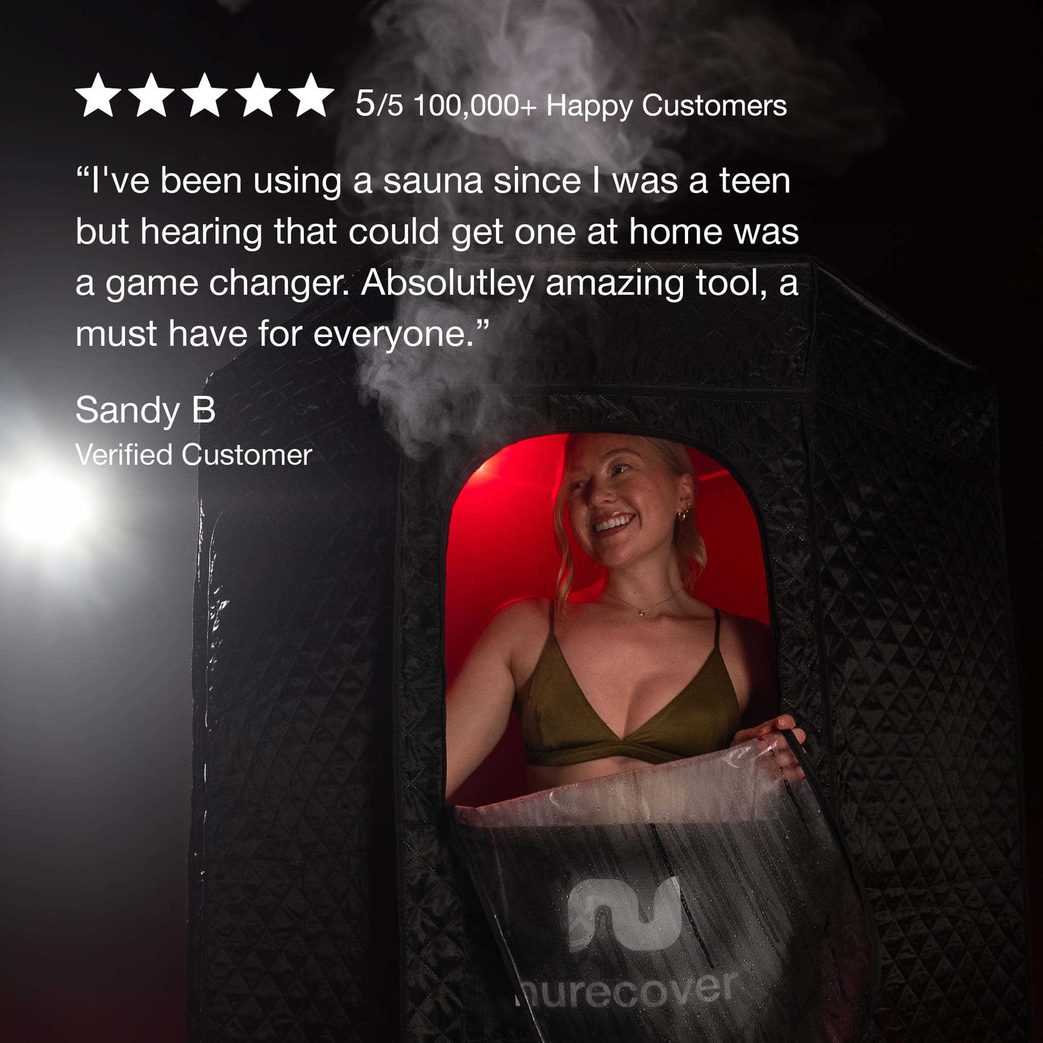 nurecover Tropic® Home Sauna