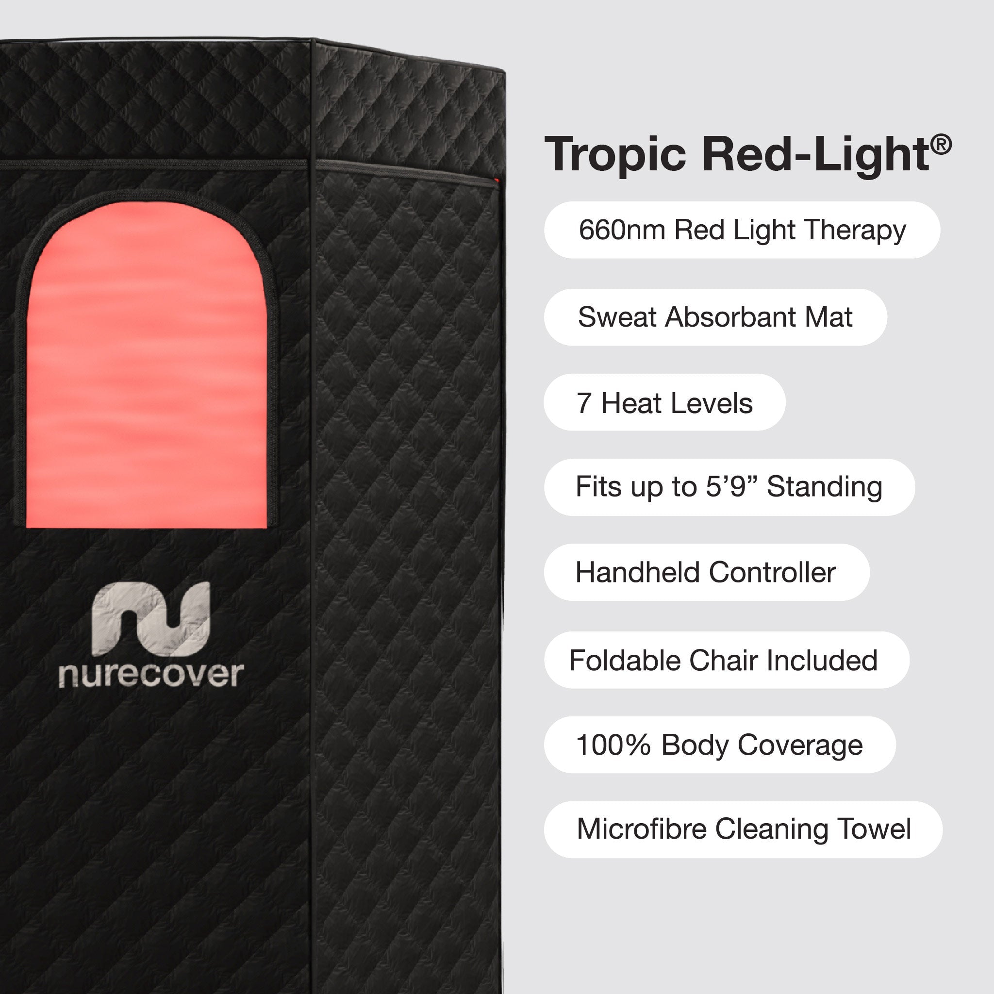 nurecover Tropic® Home Sauna