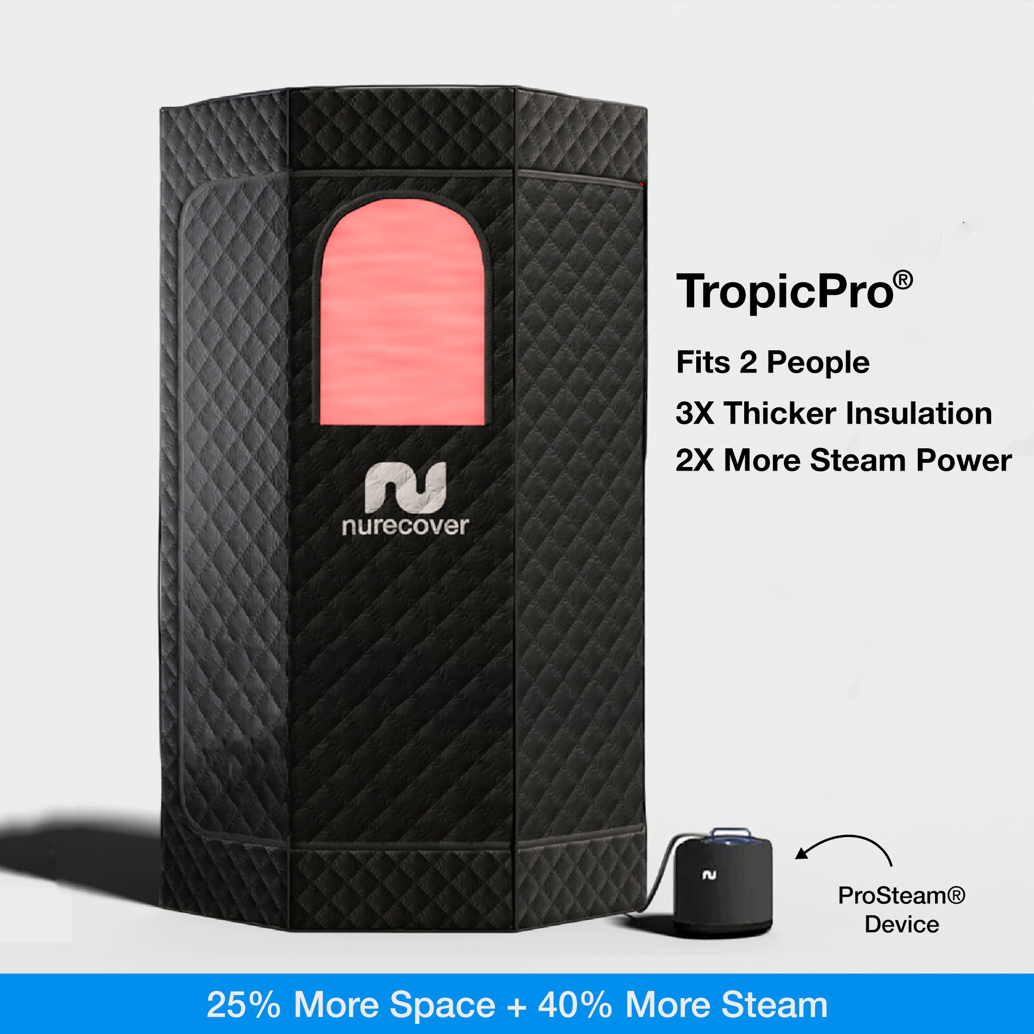 nurecover Tropic® Home Sauna