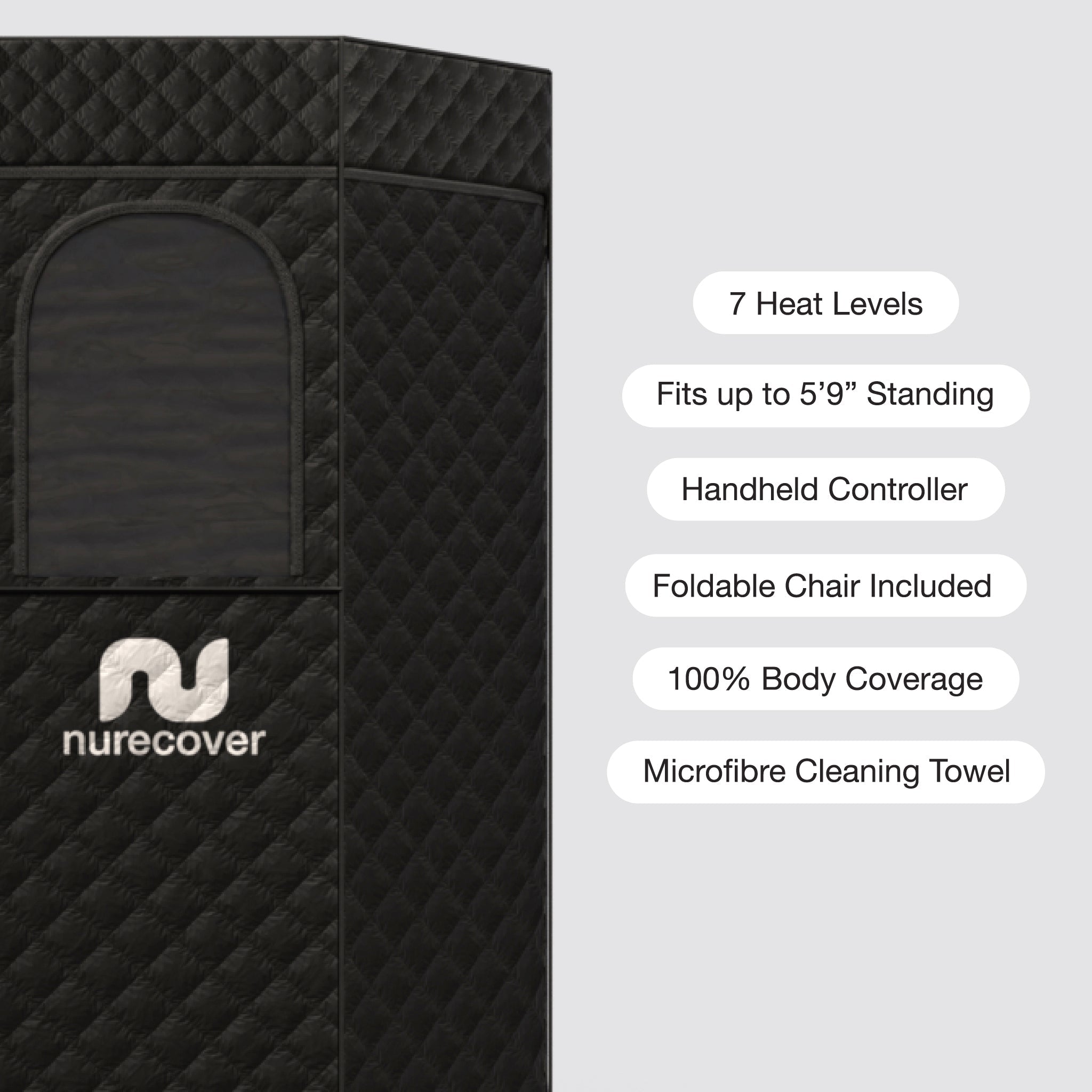 nurecover Tropic® Home Sauna